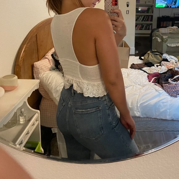 Free People Prairie Embroidered Tank - Picture 3 of 4